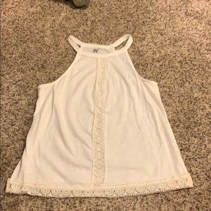 Small high neck tank top